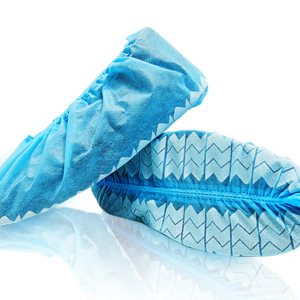 BlueMed WAVE Shoe Covers, box of 1000 (500 pairs)